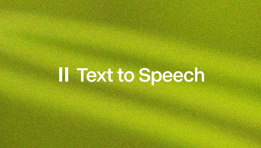 Text to Speech