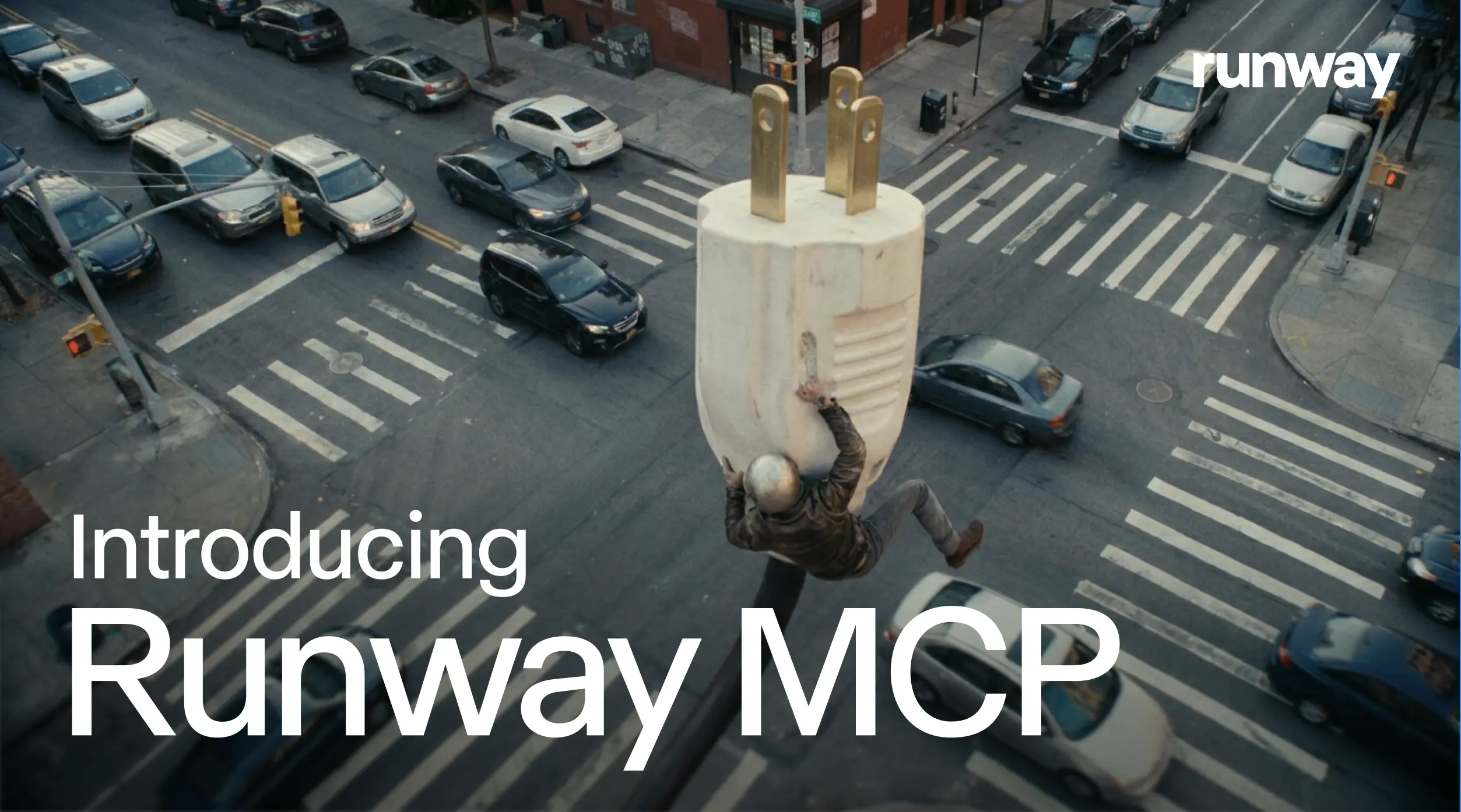 Runway MCP thumbnail showing AI video and image generation connected to an agentic creative workflow