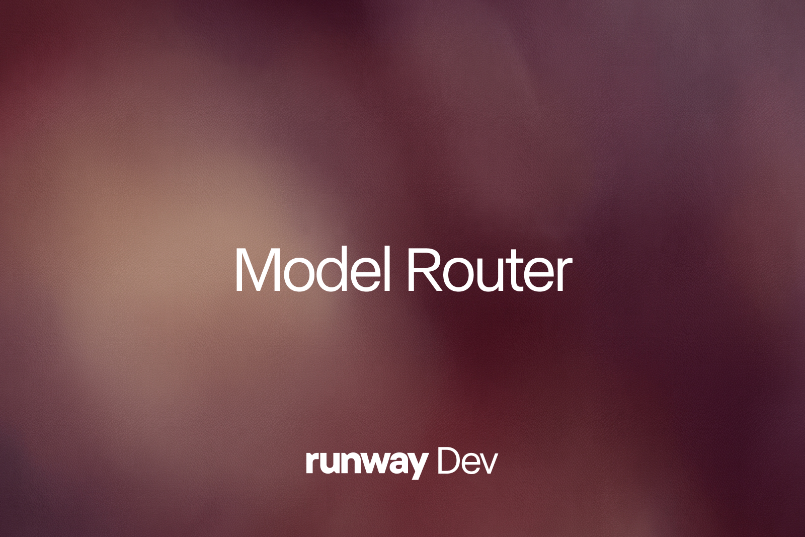 Evaluating Cost vs. Quality Using Runway Model Router