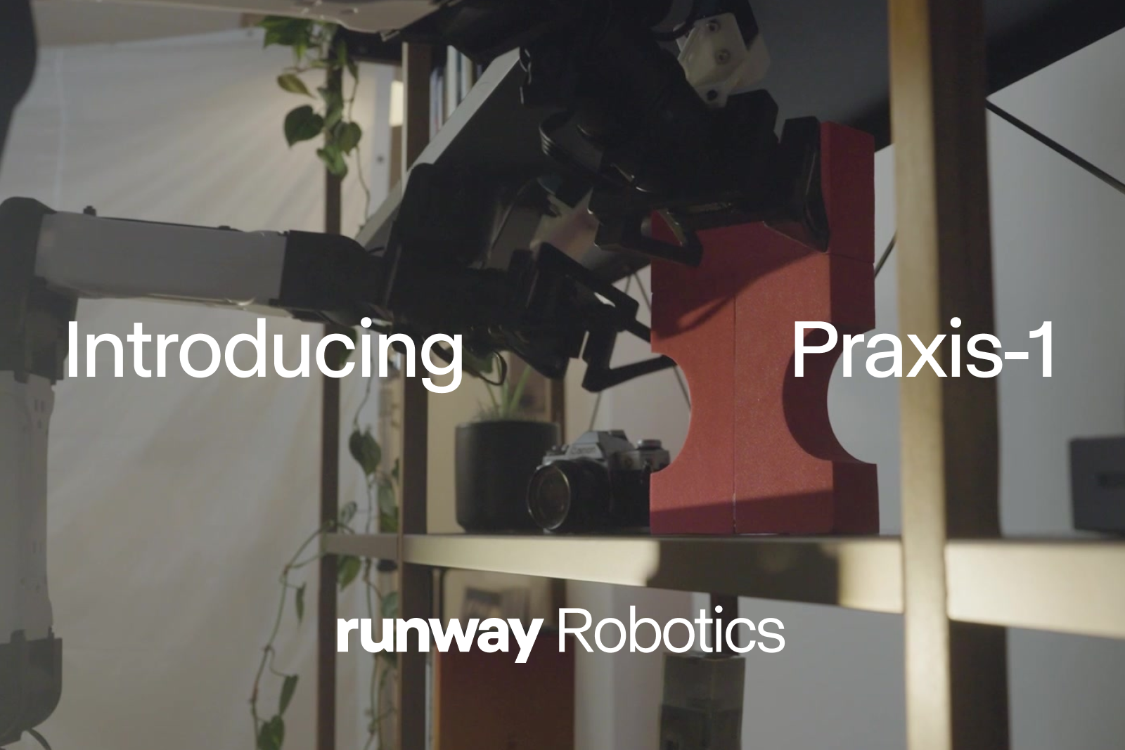 Runway Research Introducing Praxis-1
